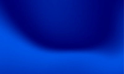 Aufkleber - Abstract blue background, Blue curve design smooth shape by blue color with blurred effect