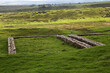 Along the Hadrian's wall between Twice Brewed and Chollerford - Northumberland - England - UK