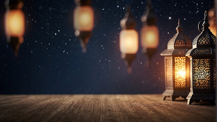 lantern islamic background