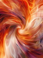 Poster - Abstract Swirls and Whirls: Evoking the Whirlwind of Emotions