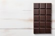 chocolate bar on a white background