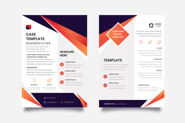 Poster - poster flyer pamphlet brochure cover design layout space for photo background, vector illustration template in A4 size