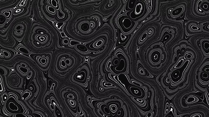 Poster - Animated wavy line motion graphic background. Seamless looped Abstract motion graphic, Abstract moving topographic map lines. Moving wavy line striped