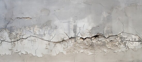 Poster - An old fire hydrant is seen up close in front of a wall with paint peeling off, showcasing urban decay and wear