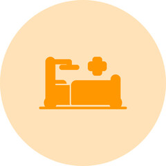 Wall Mural - Bed Vector Icon