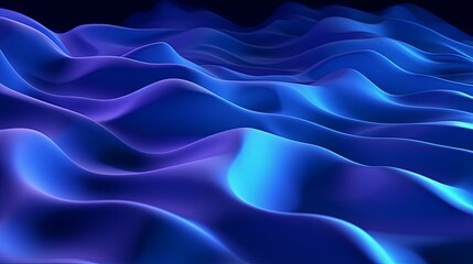 Abstract wave of digital weave lines connecting network dots and dark background . Modern 3D mesh pattern design geometric showing futuristic computer science technology concepts .