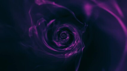 Poster - Animated neon glowing mystical light. Colorful laser show seamless loop 4K border. Futuristic light effect. VJ backdrop for club, show, music video, presentation, perfume, game. Glow swirl design