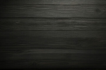 Black wood wall wooden plank board texture background with grains and structures