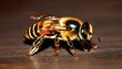 A coloful honey bee (210)