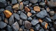 abstract background gravel texture close-up