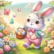 Cartoon Easter Bunny