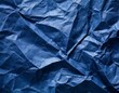 Zerknittertes dunkles blaues Papier textur Hintergründe