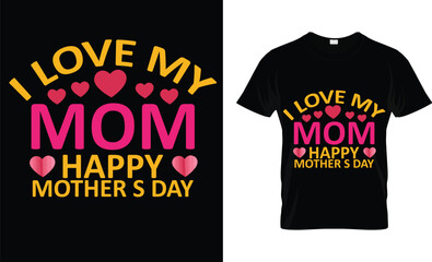 Wall Mural - mom t shirt32.eps