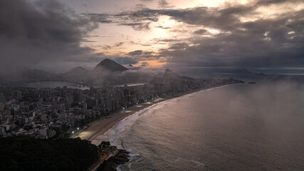 Poster - Rio de Janeiro drone view