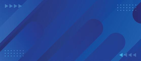 Aufkleber - Modern blue geometric background. Abstract template design for business, corporate, banner, backdrop and much more