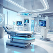 High-tech medical equipment in a modern hospital setting