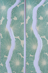 Naklejka na meble low key decor paper background featuring abstract scrapbooking paper with geometric and torn edges