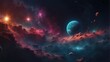 Cosmic Canvas Mesmerizing Outer Space Background