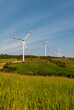  Italian hills with wind turbines