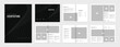 © Design - Architecture portfolio presentation, architecture portfolio layout design template for print, a4 size booklet template for architecture and interior design.