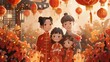 Capture the heartfelt moments of families gathering together to share stories and memories of their ancestors during Ching Ming festival