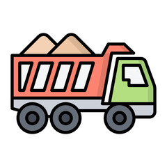 Wall Mural - Truck Icon