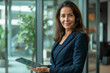 © Jacek - Latin mature adult professional businesswoman.