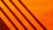 A series of orange lines that create a shadow on a tan background. The lines are arranged in a way that they appear to be overlapping, creating a sense of depth and dimension