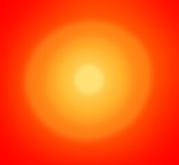 Wall Mural - orange bright fire sun rays abstract color gradient background