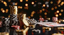 Casino Coins Background