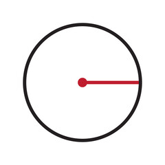 Wall Mural - circle icon vector illustration design template