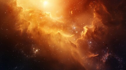 Poster - Stunning Star Cluster in Space