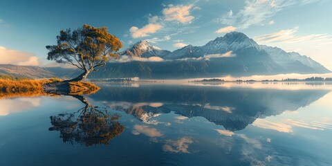 Wall Mural - Landscape of New Zealand