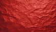 Tapeta, tło z motywem pogniecionego czerwonego papieru. Generative AI