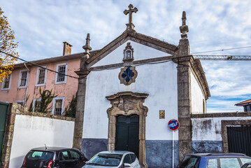 Canvas Print - Chapel of Our Lady of the Immaculate Conception, Pinheiro Street in Porto, Portugal