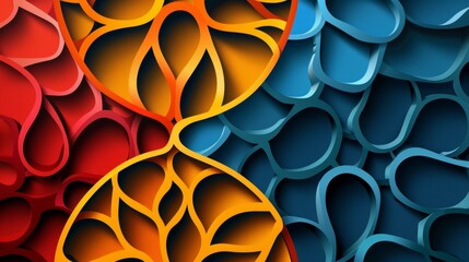 Aufkleber - Cut-to-size, stitch-to-size and perforation-to-size dividers modern template.