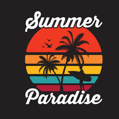 Summer svg t shirt design