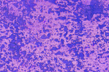 Wall Mural - Blue pink purple abstract pattern plaster wall paint solid surface rough background texture stucco