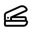 stapler line icon