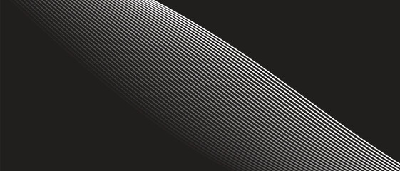 Poster - abstract geometric line pattern art vector illustration.