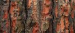A close up texture of tree bark, painted in earth tones, reds and browns, high resolution, high detail, hyper realistic
