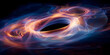 Unveiling the Dance of the Titans: A Simulation of Black Hole Mergers and Gravitational Wave Emission