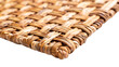 Part of a braided mat, isolated on a transparent background
