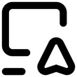 device gps icon, simple vector design