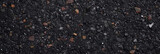 Fototapeta  - Black granite ,black rought  concrete texture wall background, grunge floor  cement texture, old floor, banner