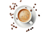 Fototapeta Londyn - Coffee isolated on transparent background