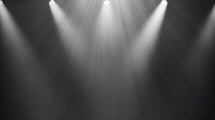 Wall Mural - orange, blue, yellow, green, white, grey, rainbow, colour stage background wallpaper with spotlight 