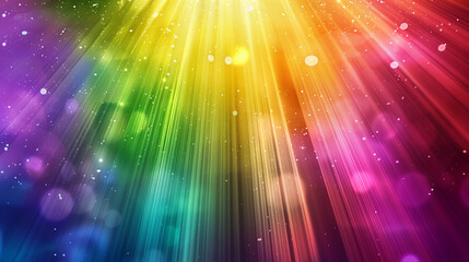 Wall Mural - orange, blue, yellow, green, white, grey, rainbow, colour stage background wallpaper with spotlight 
