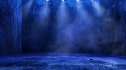 Wall Mural - orange, blue, yellow, green, white, grey, rainbow, colour stage background wallpaper with spotlight 