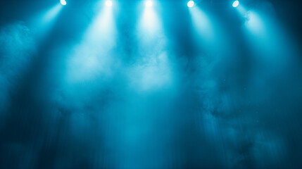 Wall Mural - orange, blue, yellow, green, white, grey, rainbow, colour stage background wallpaper with spotlight 